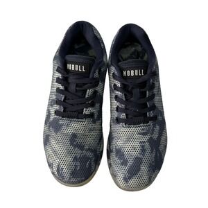 NOBULL Grey Camouflage Super Fabric Trainor Sneakers Mens 7 Womens 8.5
